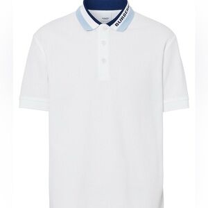Burberry Contrast Collar Men’s Polo Shirt